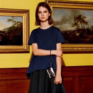 JW Anderson for Uniqlo Asymmetrical Hem Basic Tee
